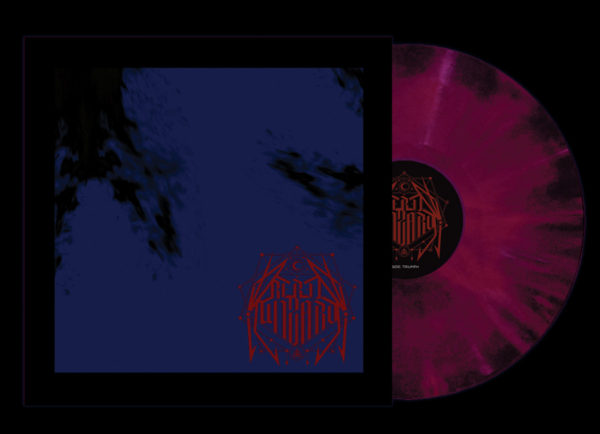Triumph of Gloom Limited Edition blue/burgandy/black swirl LP