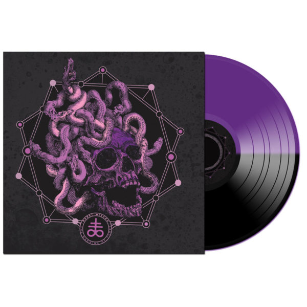 REBEL WIZARD - THE WARNING OF THREE (1/2 BLACK, 1/2 PURPLE LP) Record/Vinyl - Image 2