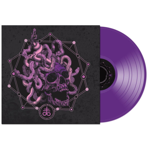 REBEL WIZARD - THE WARNING OF THREE (Dark Purple) LP - Image 2